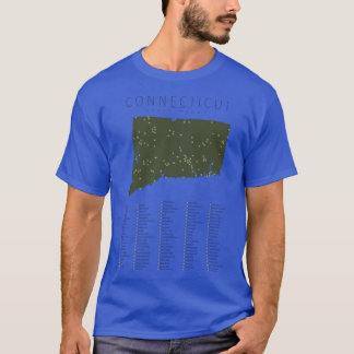 Camiseta Parques de Connecticut Sobredimensionados