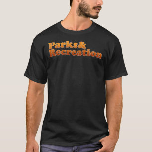 Camiseta Parques e Rec (Logotipo Retro Clássico)