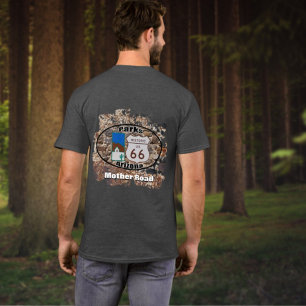 Camiseta Parques históricos do ~ da rota 66, arizona