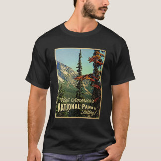 Camiseta Parques Nacionais dos Estados Unidos