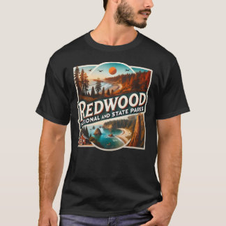 Camiseta Parques Nacionais e Estaduais da Sequoia