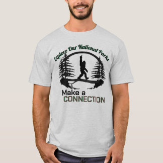 Camiseta Parques Nacionais - Tema do Pé Grande