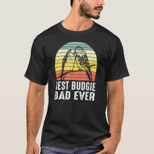 Camiseta Parquet Budgerigar do Pai Bird do Melhor Orçamento