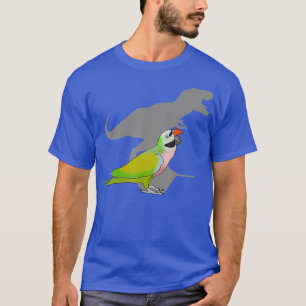 Camiseta Parquito Engraçado T-rex Machado de bigode