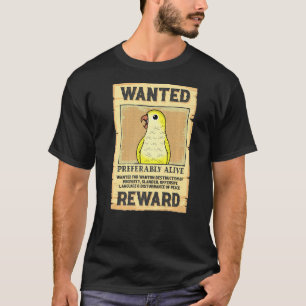Camiseta Parquito Poster I Amarelo Lutino Monk