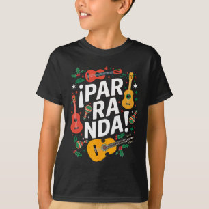 Camiseta "Parranda!" Tradição Musical em Porto Rico