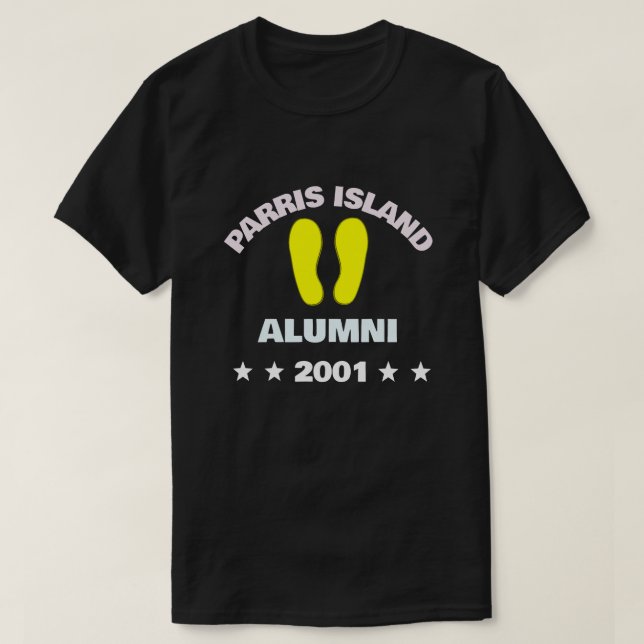 CAMISETA PARRIS ISLAND ALUMNI 01 (Frente do Design)