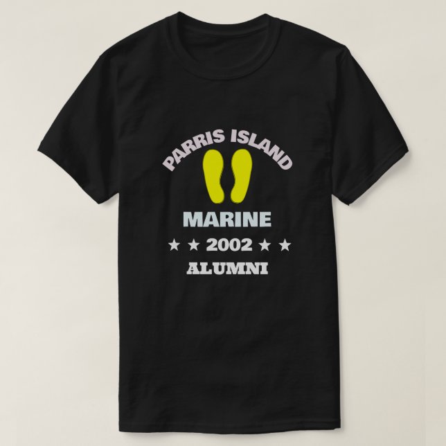 CAMISETA PARRIS ISLAND ALUMNI, 02 (Frente do Design)