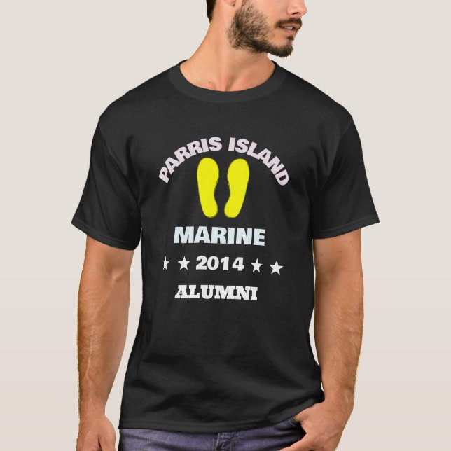 CAMISETA PARRIS ISLAND ALUMNI 14 (Frente)