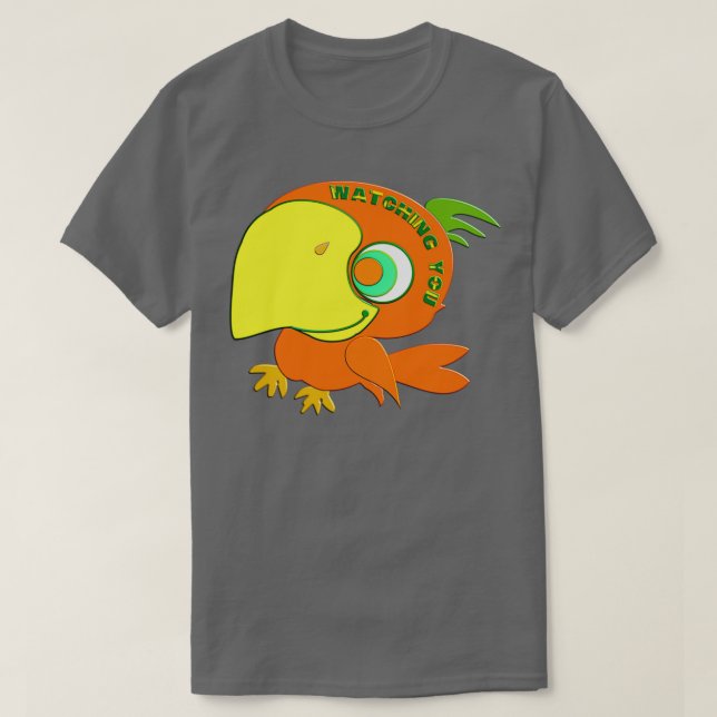 CAMISETA PARROT ASSISTINDO 71 (Frente do Design)