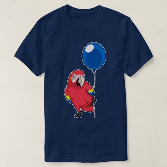 Camiseta Parrot Balloon (Frente do Design)