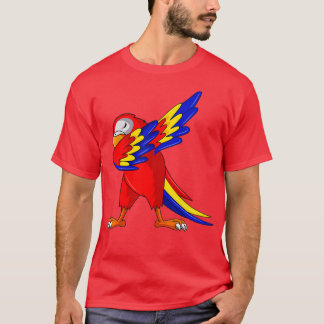 Camiseta Parrot Dabbing Parakeet Tiel Quarrion Cockatoo