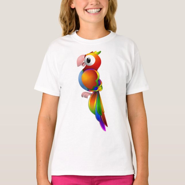 Camiseta Parrot Girls T Shirt (Frente)