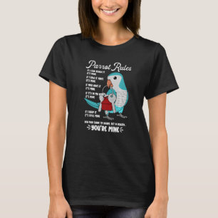 Camiseta Parrot House Regulamentação É Mim I Blue Monk Para