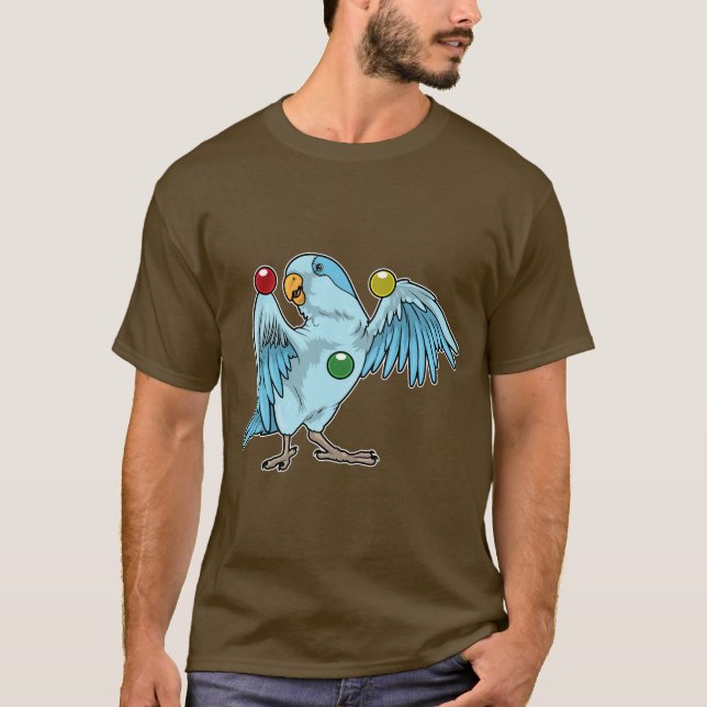 Camiseta Parrot Juggler Juggle (Frente)