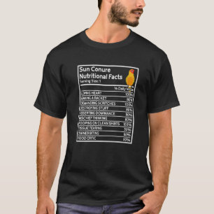 Camiseta Parrot Nutricional Fatos I Sun Conure