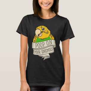 Camiseta Parrot Poop On Your Enemies I Yellow Budget