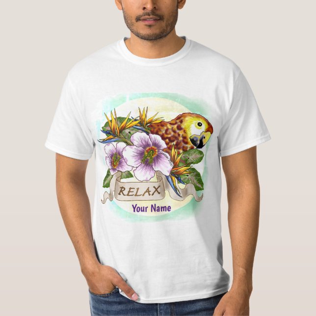 Camiseta Parrot Relaxe (Frente)