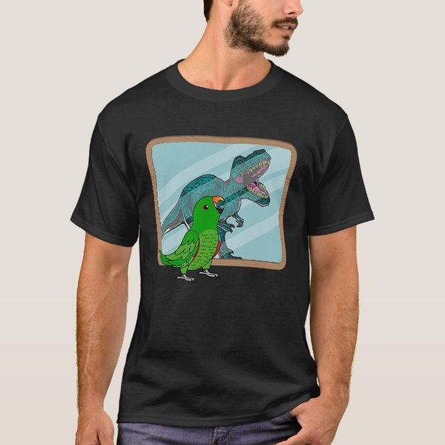 Camiseta Parrot & Rex Reflection I Male Eclectus (Frente)