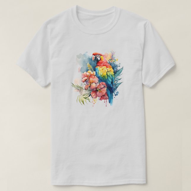 Camiseta Parrot T-Shirt (Frente do Design)