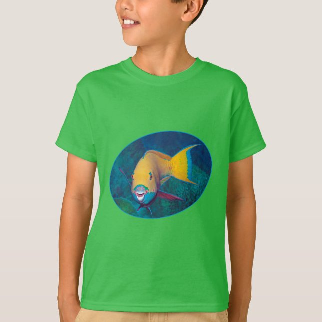 Camiseta Parrotfish Underwaterphoto - Photographic design | (Frente)