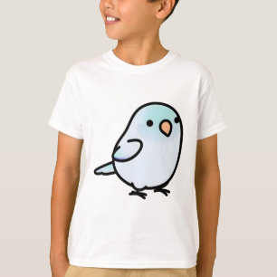 Camiseta Parrotlet Azul Claro Diluído Chubby