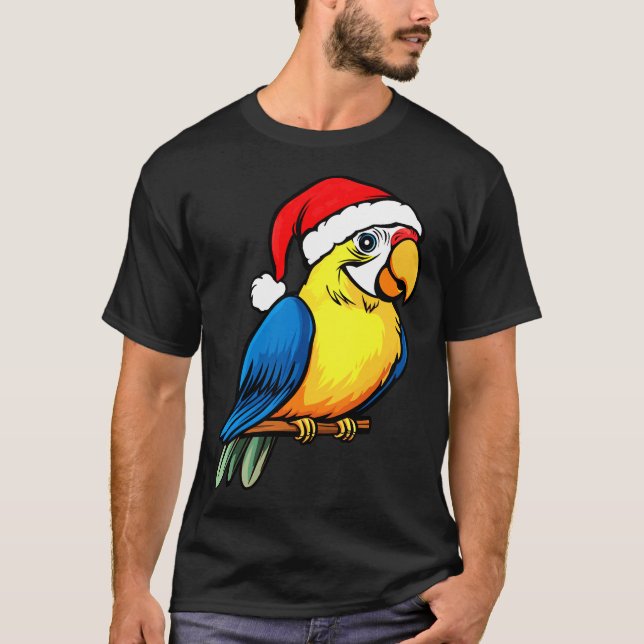 Camiseta Parrots Christmas T-Shirt (Frente)