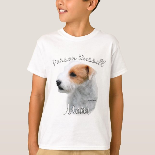 Camiseta Parson Russell Terrier Mãe 2 (Frente)