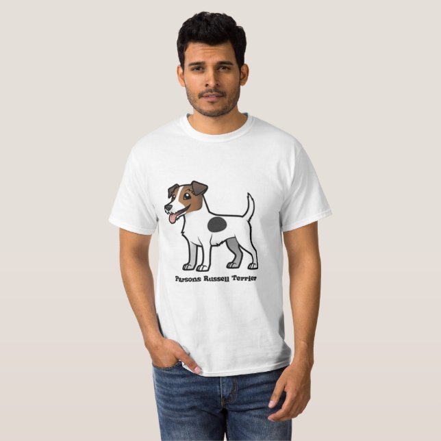 Camiseta Parsons Russell Terrier (Frente Completa)