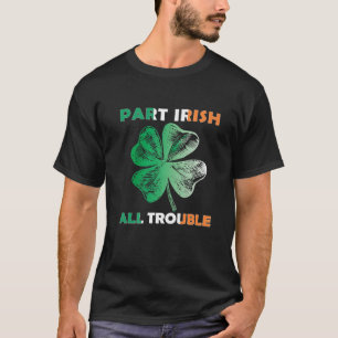 Camiseta Part Irish All Trouny Engraçado Sham