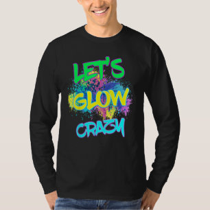 Camiseta Parte 80s do Fusível Retroativo do vamos Glow Craz