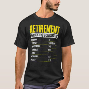Camiseta Parte da Programação de Reforma presente da aposen