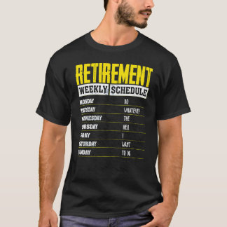Camiseta Parte da Programação de Reforma presente da aposen