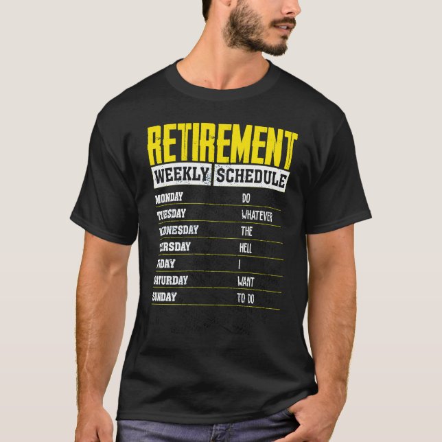 Camiseta Parte da Programação de Reforma presente da aposen (Frente)