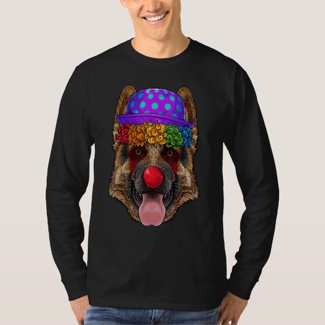 Camiseta Parte de Fantasia de Carnaval de Circo de Pastor A (Frente)