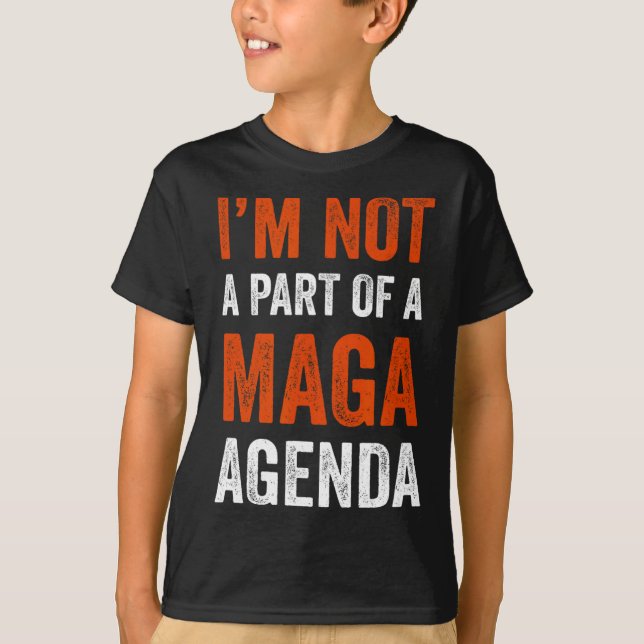 Camiseta Parte De Uma Agenda De Maga (Frente)