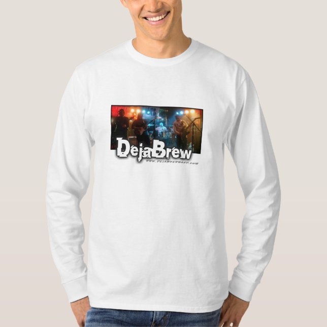 Camiseta Parte dianteira da cor completa - DejaBrew (Frente)