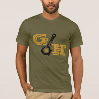 Camiseta Parte dianteira de G&H 14/traseiro