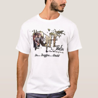 Camiseta Parte dianteira de Haruhi/camisa traseira de Yuki