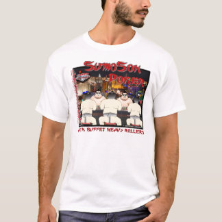Camiseta Parte dianteira do póquer do Sumo somente