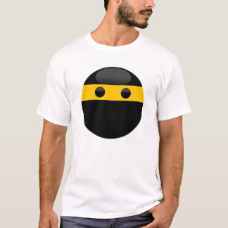 Camiseta Parte dianteira e parte traseira de Ninja