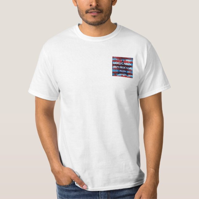 Camiseta Parte dianteira e parte traseira unisex do t-shirt (Frente)