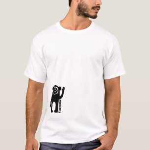 Camiseta PARTE DIANTEIRA & PARTE TRASEIRA do t-shirt dos