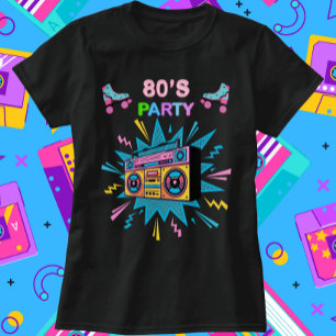 Camiseta Parte do anos 80 Retroativo