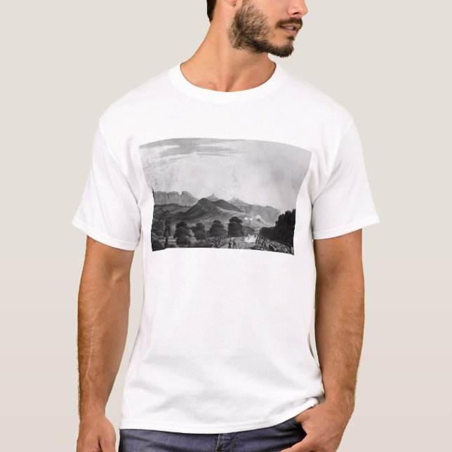 Camiseta Parte do exército britânico que forma antes de (Frente)