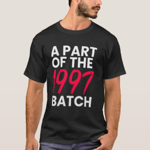 Camiseta Parte do Nascer de Lote de 1997 em 97'