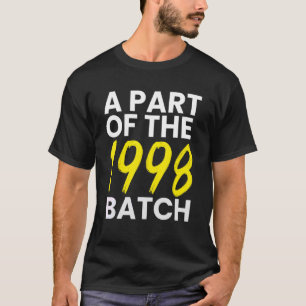 Camiseta Parte do Nascer de Lote de 1998 em 98'