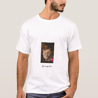 Camiseta Parte frontal traseira personalizada impressa