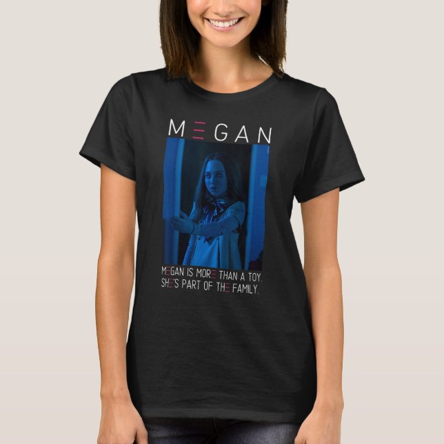 Camiseta Parte M3GAN da família (Frente)