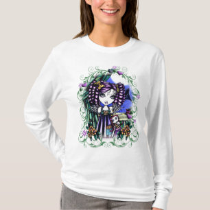 Camiseta Parte superior bonito do anjo da boneca de pano